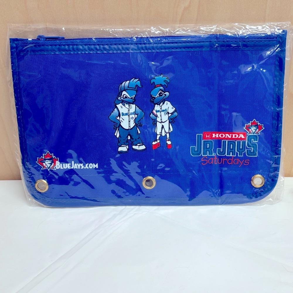 Blue Jays Jr. Jays Pencil Case Binder Pouch - Picture 7 of 7